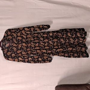 Shein long sleeve maxi dress L